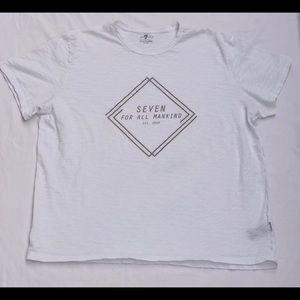 7 For All Mankind T Shirt Sz XXL